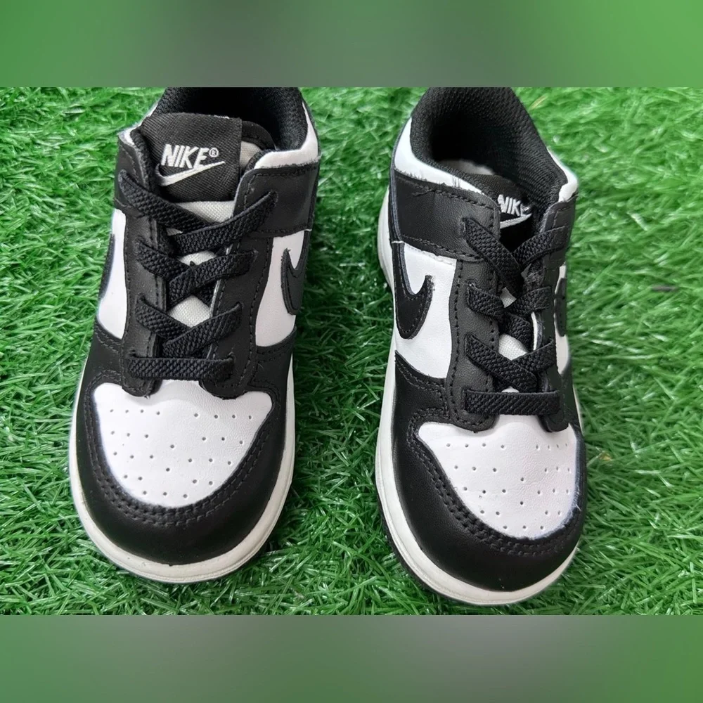 Nike Dunk Low Retro White‎ Black Panda (TD) 8C